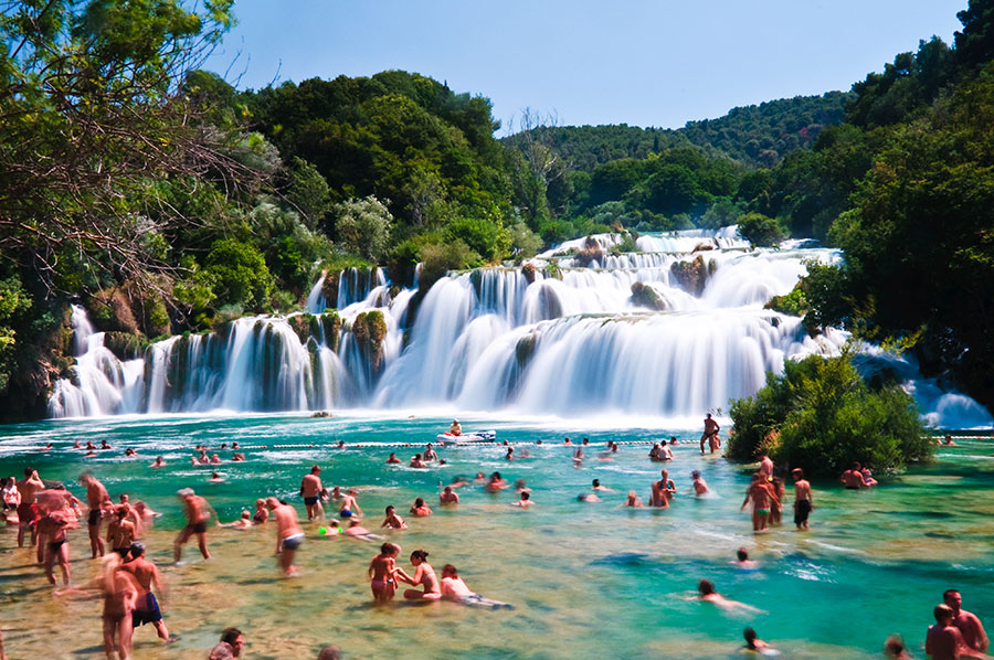 Park Narodowy Krka, jeden cudów natury