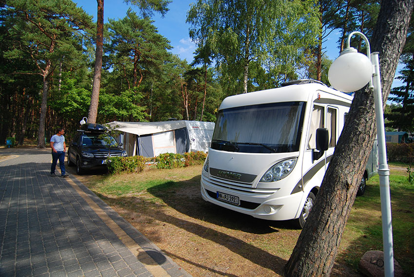 Łeba - Camping Ambre, Nadmorska 9