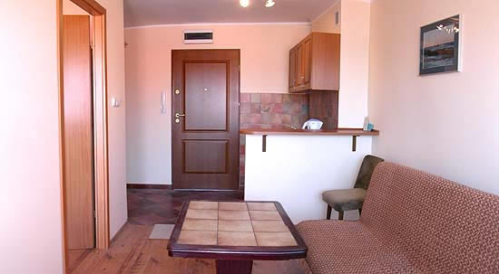 Ustka - apartament Dom Rybaka, Marynarki Polskiej 31