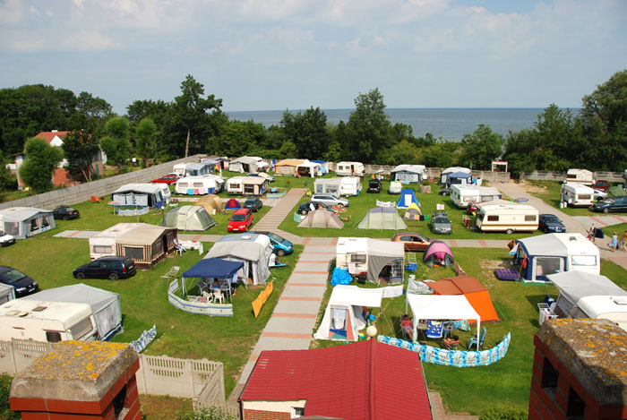 Gąski - Camping/Pole namiotowe AREK, Nadbrzeżna 18