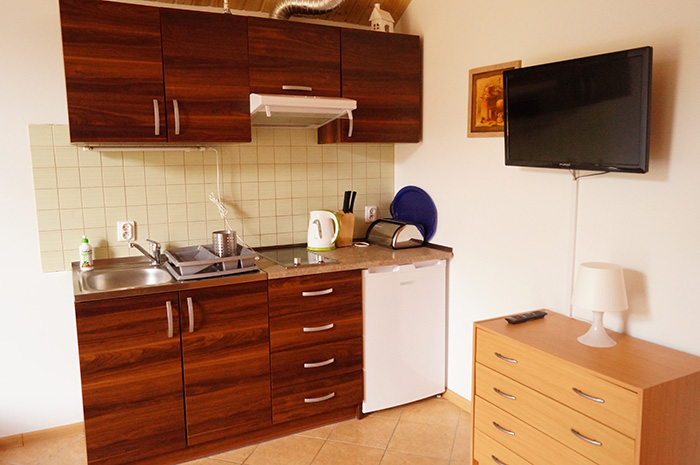 Poddąbie -apartament nr 2 aneks kuchenny, Spacerowa 19